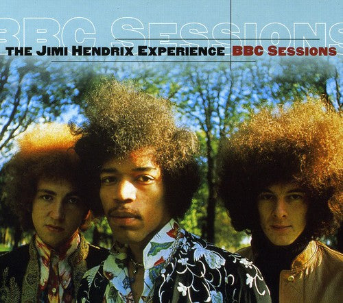 the album cover for The Jimi Hendrix Experience - BBC Sessions [Deluxe Edition] [2CD and 1DVD]
