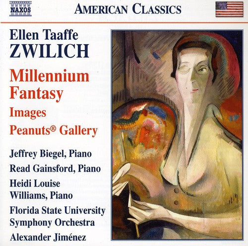 the album cover for E.T. Zwilich - Millenium Fantasy / Images / Peanuts Gallery