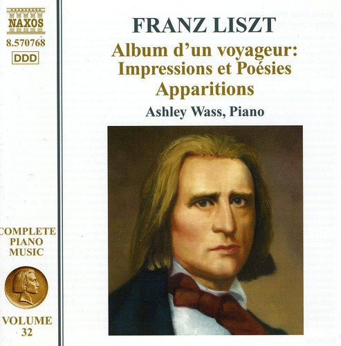 the album cover for Ashley Wass - Piano Edition 32: Album Dun Voyageur