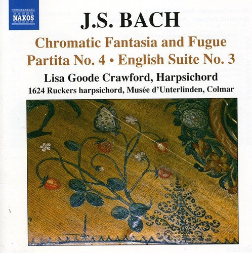 the album cover for J.S. Bach - Chromatic Fantasia & Fugue Partita No 4