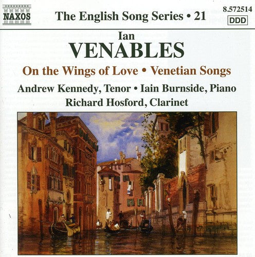 the album cover for Andrew Kennedy - English Song Series: On the Wings of Love