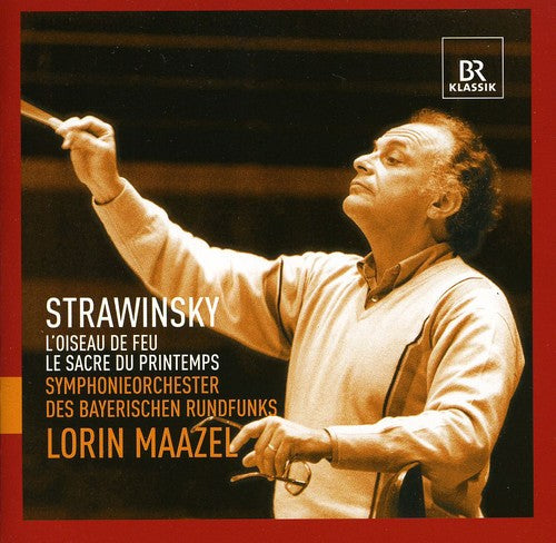 the album cover for I. STRAVINSKY - Loiseau de Feu / Le Sacre Du Printemps