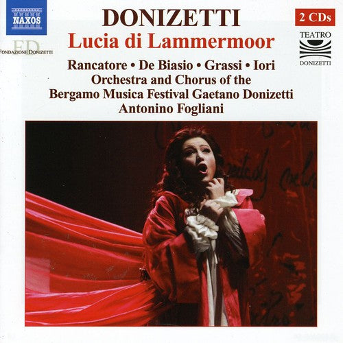 the album cover for G. DONIZETTI - Lucia Di Lammermoor