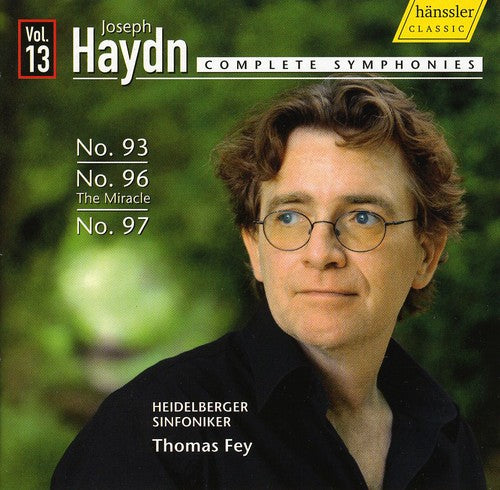 the album cover for Thomas Fey - Complete Symphonies 13: Symphonies 93 96 & 97