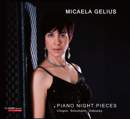 the album cover for Micaela Gelius - Piano Night Pieces