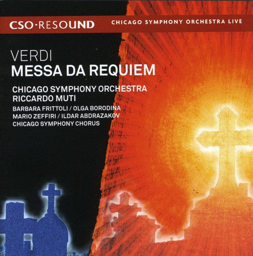 the album cover for Riccardo Muti - Messa Da Requiem