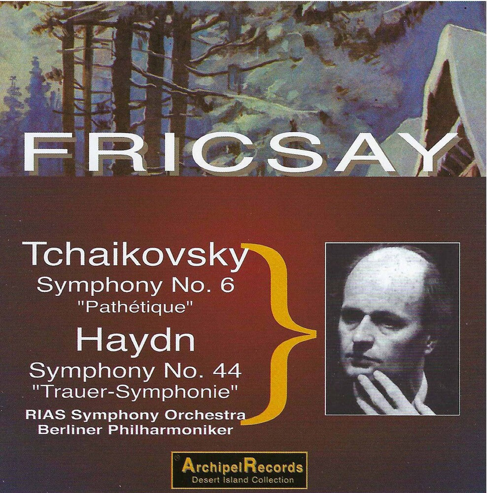 the album cover for Tchaikovksy / Fricsay - Sinfonie 6 Haydn Sinfonie