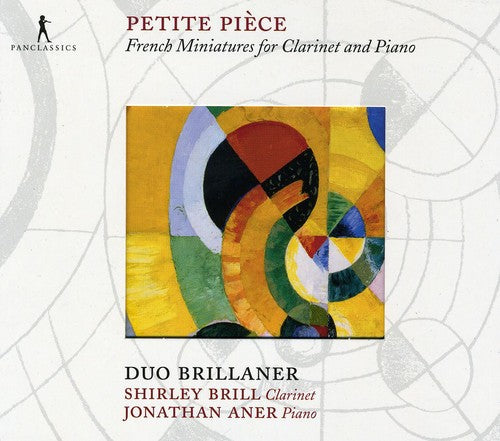 the album cover for Brillaner Duo - Petite Piece - Franz. Werke Fu