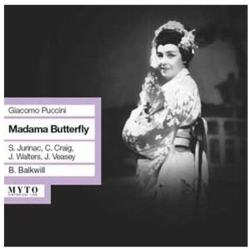 the album cover for Sena Jurinac - Madama Butterfly