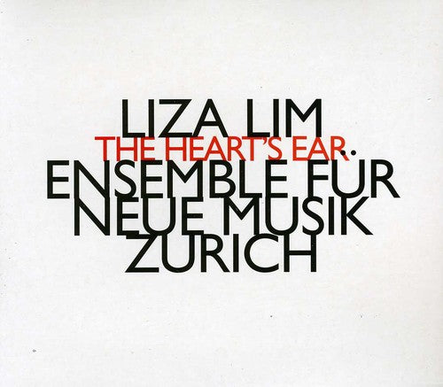 the album cover for Liza Lim - Heart's Ear