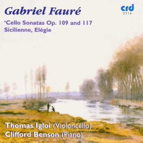 the album cover for Clifford Benson - Sonatas for Cello & Piano