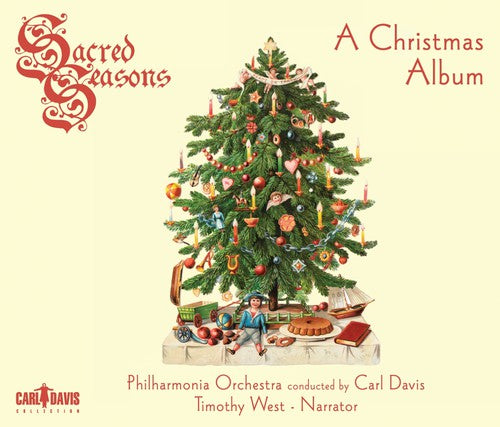 the album cover for Carl Davis - Sacred Seasons: A Christmas Album