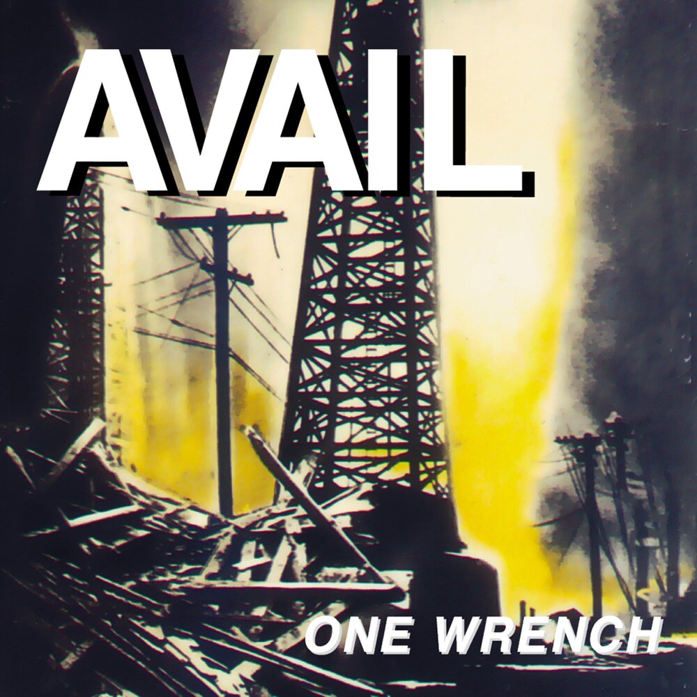 the album cover for Avail - One Wrench