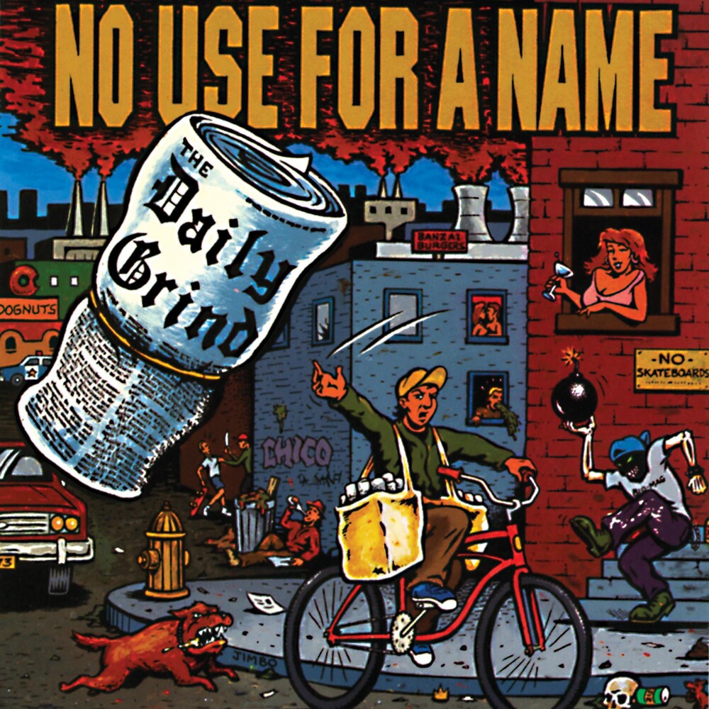 the album cover for No Use For A Name - Daily Grind