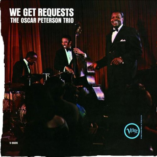 the album cover for Oscar Peterson - We Get Requests