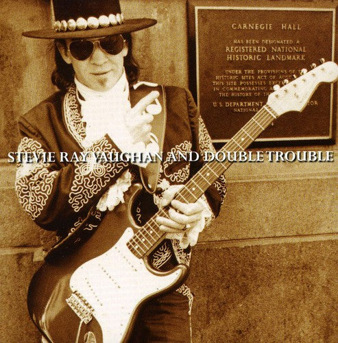 the album cover for Stevie Ray Vaughan - Live At Carnagie Hall [Import]