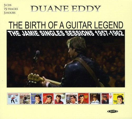 the album cover for Duane Eddy - The Jamie Singles Sessions