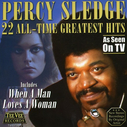 the album cover for Percy Sledge - 22 All Time Greatest Hits
