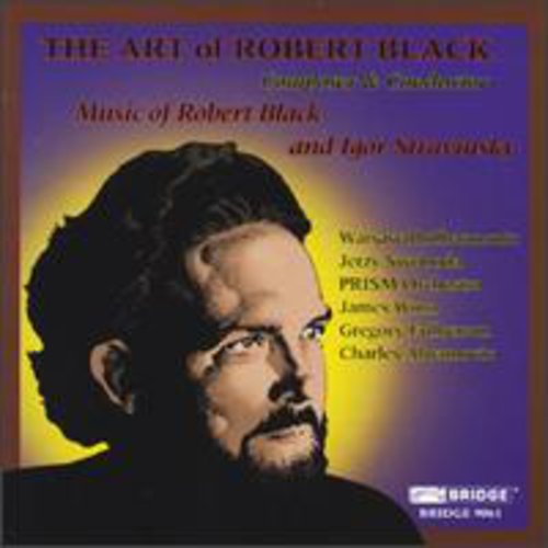 the album cover for Warsaw Philharmonic Orchestra - Art of Robert Black