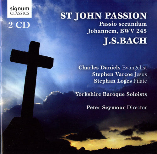 the album cover for Peter Seymour - St John Passion