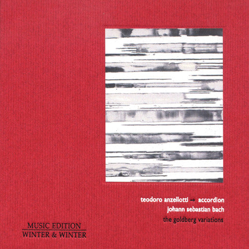 the album cover for Teodoro Anzellotti - Goldberg Variations