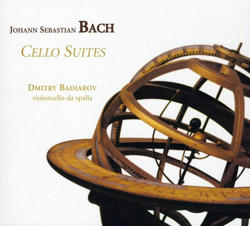 the album cover for Dmitry Badiarov - Cello Suites [Digipak]