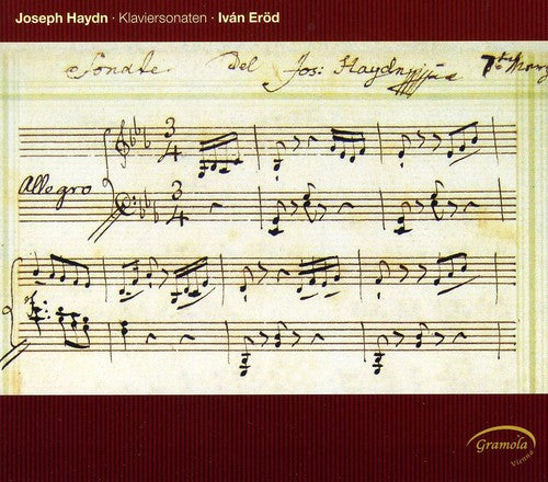 the album cover for Ivan Erod - Piano Sonatas