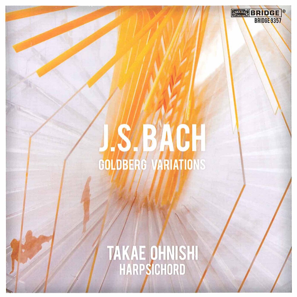 the album cover for Takae Ohnishi - Goldberg Variations
