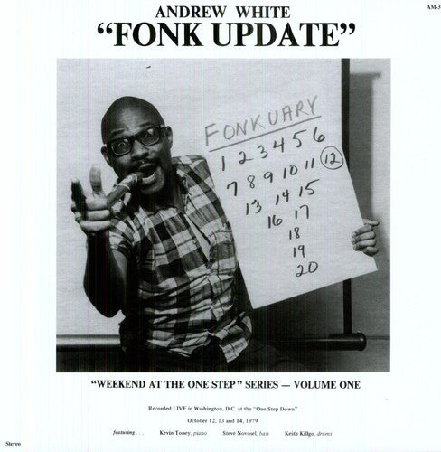 the album cover for Andrew White - Fonk Update