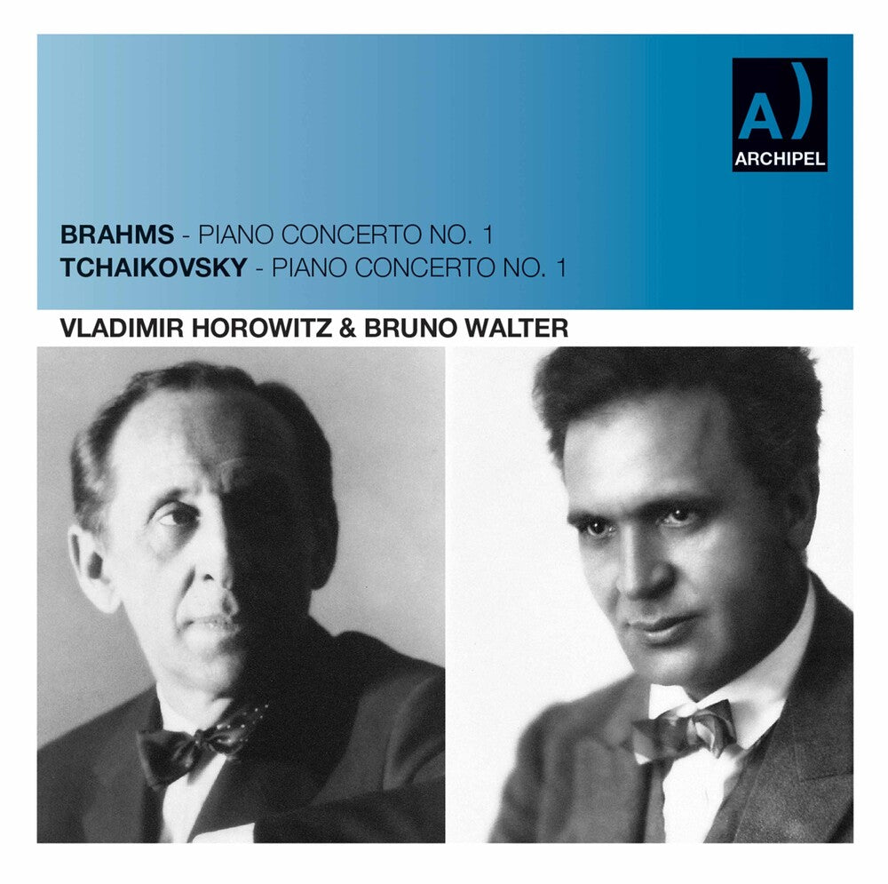 the album cover for BRAHMS/TCHAIKOVSKY - Klavierkonzert 1