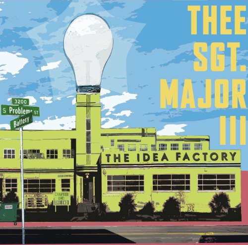 the album cover for e Sgt Major 3 - The Idea Factory