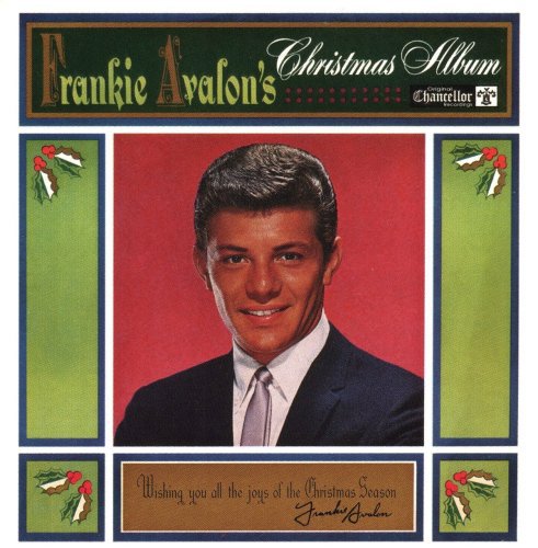 the album cover for Frankie Avalon - Christmas Album