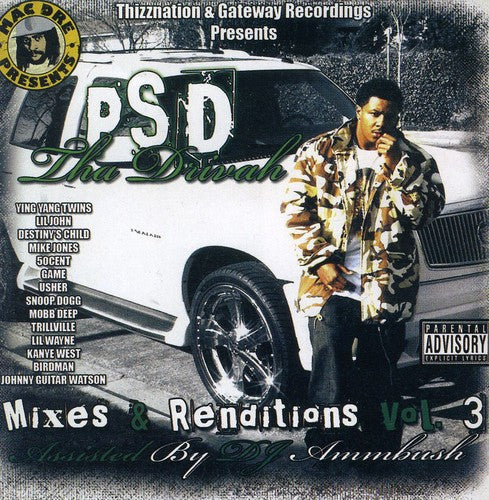 the album cover for PSD - Mixes and Renditions, Vol. 3