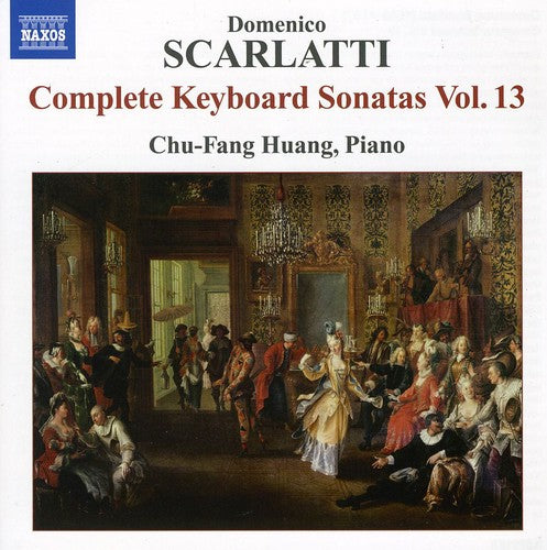 the album cover for Chu-fang Huang - Scarlatti 13: Complete Keyboard Sonatas