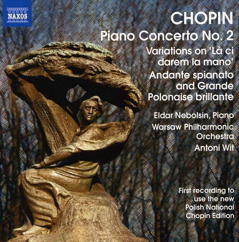 the album cover for Eldar Nebolsin - Piano Cto 2 / Variations on la Ci Darem la Mano