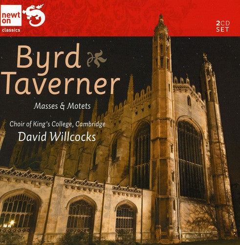 the album cover for Byrd/Taverner - Masses & Motets