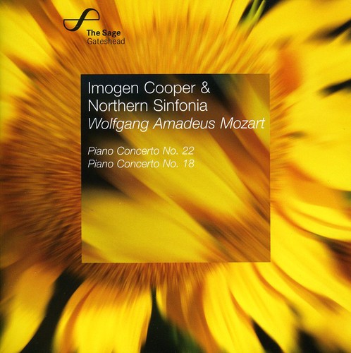 the album cover for Northern Sinfonia - Piano Concertos 18 & 22