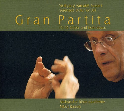 the album cover for Saechsische Blaeserakademie - Gran Partita [Digipak]