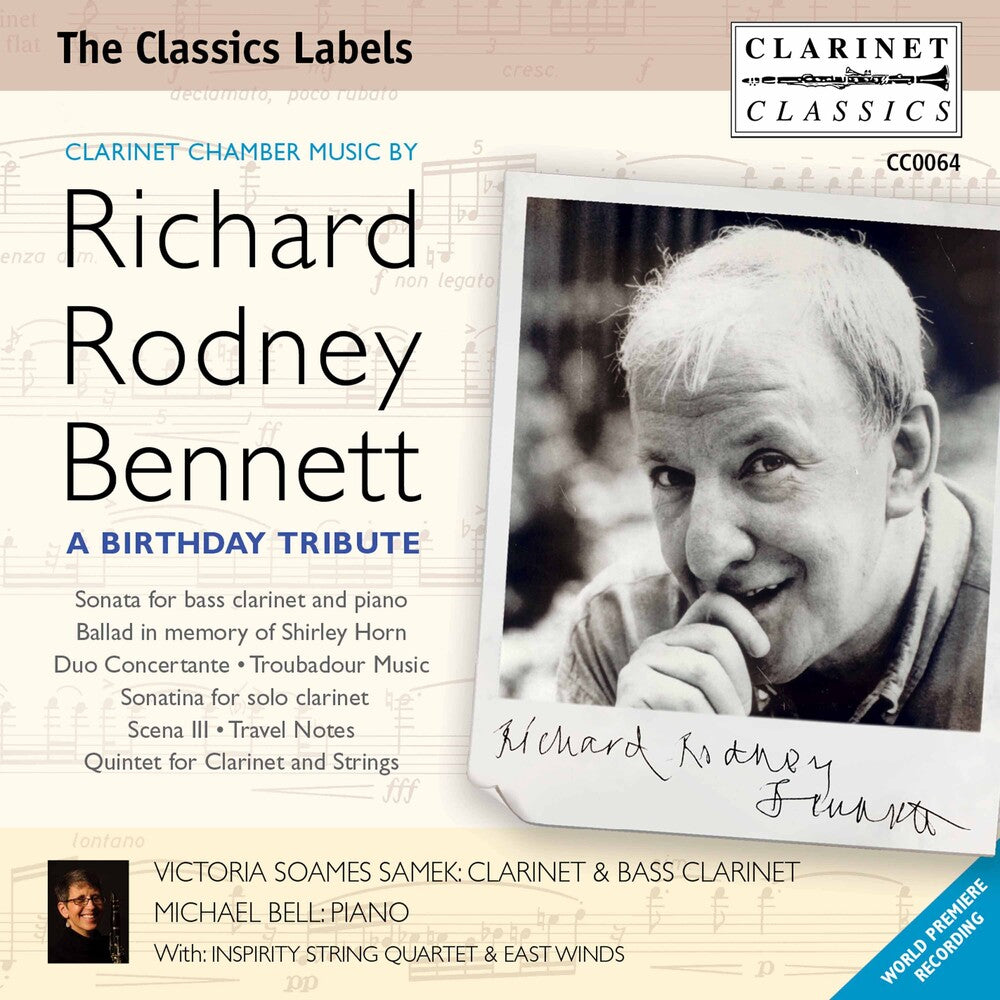 the album cover for Bennett / Soames Victoria Samek - Birthday Tribute