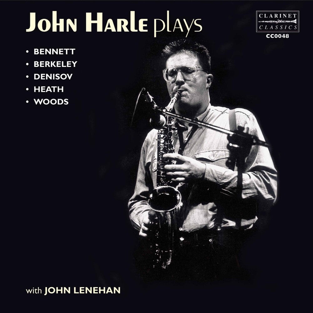 the album cover for Bennett / Berkeley / John Harle - John Harle Plays