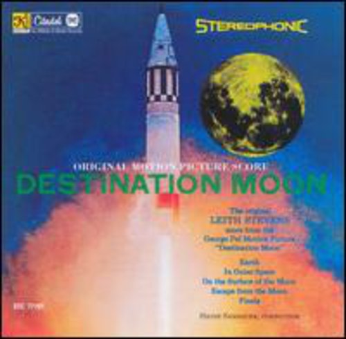 the album cover for L. Stevens - Destination Moon