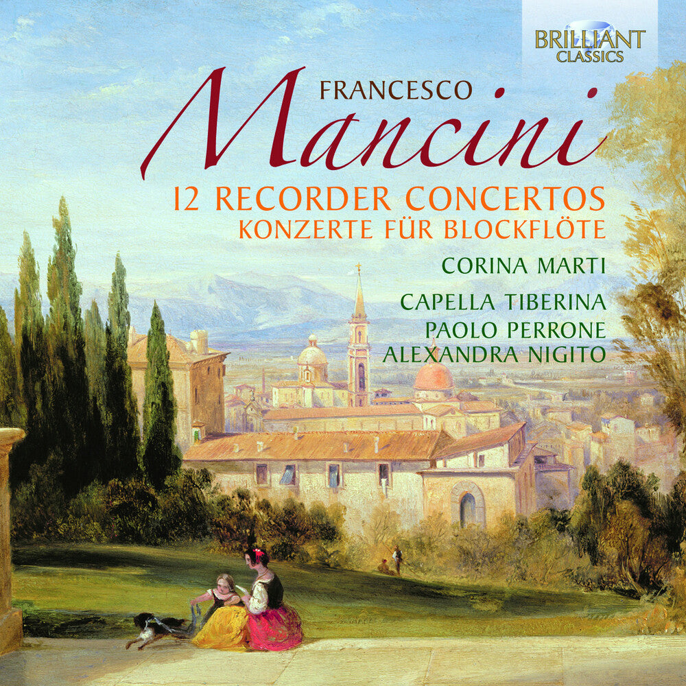 the album cover for Capella Tiberina - 12 Recorder Concertos
