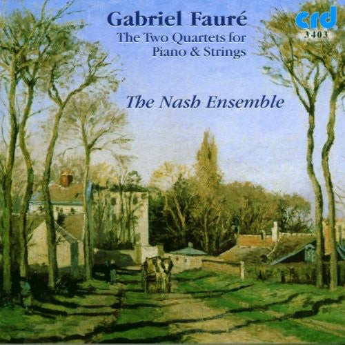 the album cover for Nash Ensemble - 2 Piano Quartets