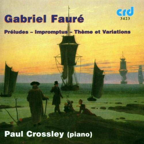 the album cover for Paul Crossley - 9 Preludes / Theme & Variations