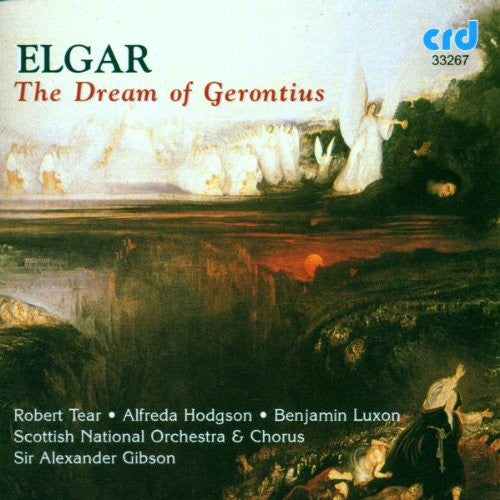 the album cover for Nielsen/Sibelius - Dream of Gerontius Op 38