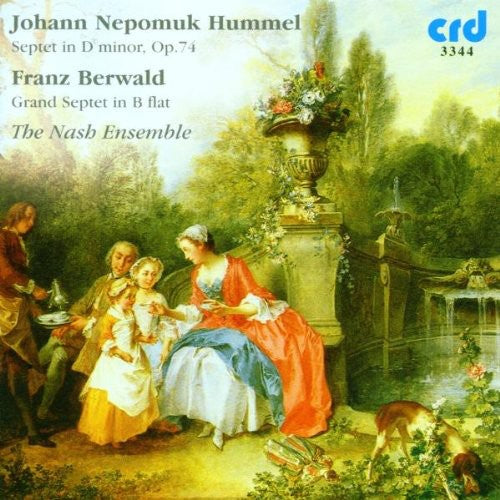 the album cover for Nash Ensemble - Grand Septet in B Flat
