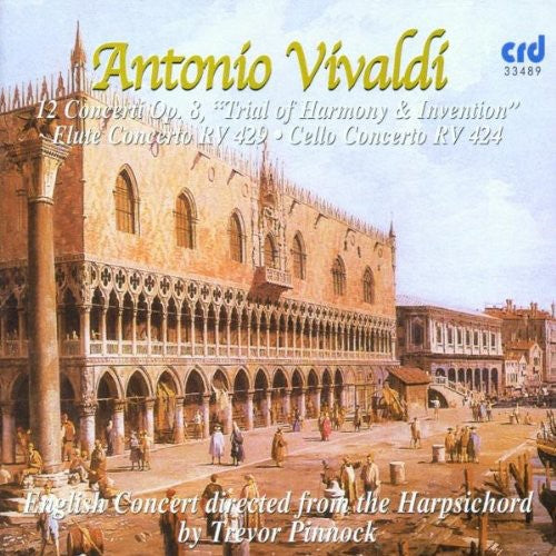 the album cover for Trevor Pinnock - Concerti Op 8 Nos 1-12