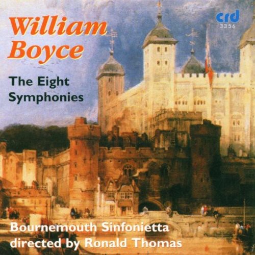 the album cover for Ronald Thomas - 8 Symphonies