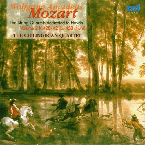 the album cover for Chilingirian Quartet - String Quartets Dedicated to Haydn