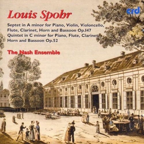 the album cover for Nash Ensemble - Septet in A minor Op 147